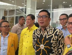 Ridwan Kamil Ditugaskan Airlangga Menangkan Partai Golkar di Banten, Jabar dan Jakarta