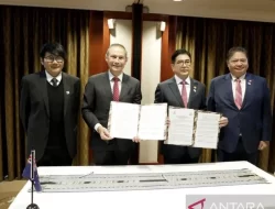Menko Airlangga Pastikan RI dan Australia Bakal Jadi Pemasok Utama Baterai EV