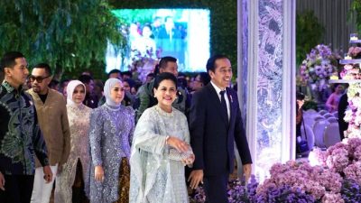 Jokowi, Ma’ruf Amin, Hingga Prabowo Hadiri Pernikahan Putri Ketua MPR RI Bamsoet