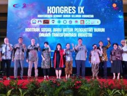 Kongres IX KSBSI, Menko Airlangga: Capaian Pertumbuhan Ekonomi Tak Lepas dari Optimisme Buruh