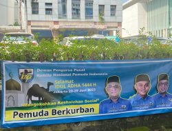 Angkat Tema Pemuda Berkurban, DPP KNPI Gandeng Organisasi Pemuda Internasional, PB PII dan BEM FH Al Azhar Sembelih Kurban Bersama