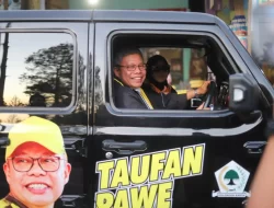 Akhir Pekan, Taufan Pawe Nikmati Jagung Bakar di Tepi Hutan Bersama Istri