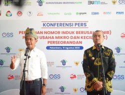 Bahlil Puji Kinerja Gubri Syamsuar Sukses Bawa Riau Keluar Dari Masalah Ekonomi