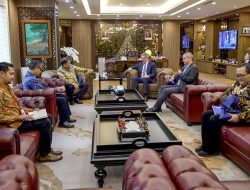 Terima Kunjungan Dubes Uni Eropa, Menko Airlangga Apresiasi Capaian dan Kolaborasi Dengan RI