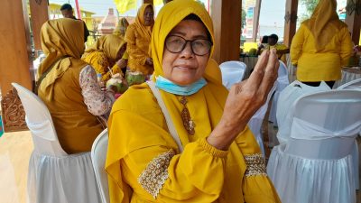 Ibu-Ibu PKK Rela Batalkan Piknik Demi Sambut Kunjungan Golkar Milenial di Desa Buaran