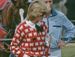 Dilelang, Sweater Putri Diana Laku Rp. 17,5 Miliar