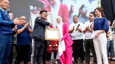 Mentan Syahrul Yasin Limpo Tunjuk Lesti Kejora Jadi Duta Petani Milenial