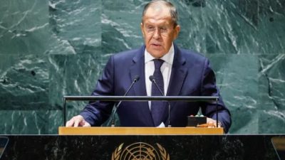 Sergei Lavrov di Majelis Umum PBB: Rusia Tak Tertarik Pada Perang Skala Besar