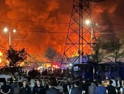 Ledakan Dahsyat di Bandara Tashkent Uzbekistan, Ratusan Orang Terluka