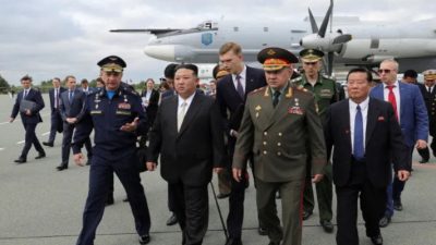 Menhan Rusia Pamerkan Rudal Hipersonik ‘Kinzhal’ Pada Kim Jong Un
