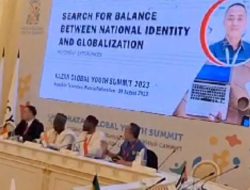 Ketua Umum DPP KNPI Tantan Taufiq Lubis Menduniakan Pancasila di Kazan Global Youth Summit 2023, Russia