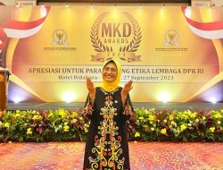 Raih MKD Award 2023, Hetifah: Pengakuan Atas Kerja Keras, Komitmen, Kontribusi Positif Terhadap Citra DPR RI