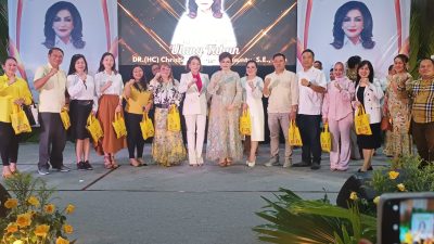 Kemeriahan HUT Ketua DPD I Partai Golkar Sulut, Tetty Paruntu di Langowan, Minahasa