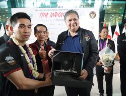 Sumbang 5 Medali di Asian Games 2023, Menko Airlangga Bangga Capaian Atlet Wushu Indonesia