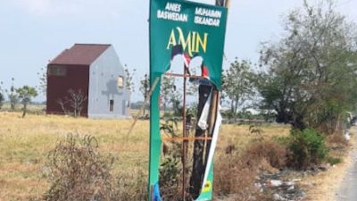 Banyak Baliho AMIN Dirusak, Nasdem: Perbuatan Pengecut!