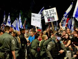 Warga Israel Gelar Aksi Desak PM Benjamin Netanyahu Mundur dari Jabatannya