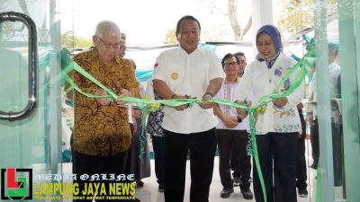 Arinal Djunaidi Resmikan Gedung Pusat Kajian Cassava, Kelapa Sawit, Tebu, Kopi, Lada dan Kakao