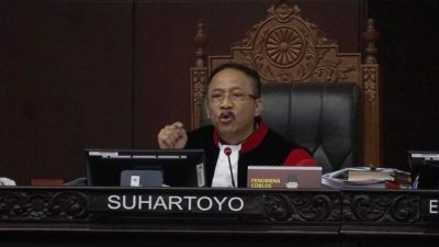 Suhartoyo Jadi Ketua MK Gantikan Anwar Usman