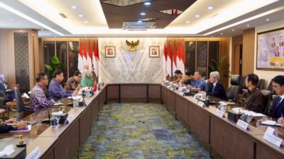 Temui Menko Airlangga, Presiden JICA Minta Groundbreaking MRT Fase II 2024