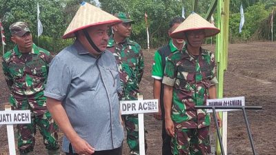 Teuku Raja Keumangan Harap Program Ketahanan Pangan Kodam Iskandar Muda Bawa Manfaat Untuk Aceh