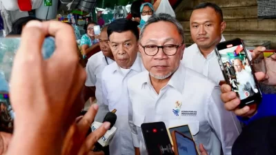 Menko Airlangga dan Mendag Zulhas Gelar Rapat Evaluasi Soal Impor Bahan Pokok