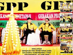 Gandung Pardiman: Siapapun Yang Utak-Atik Keistimewaan DIY Harus Siap Perang Dengan Rakyat Yogyakarta