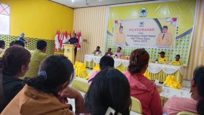 Salim Fakhry Bagikan 4.200 Paket Natal Untuk Umat Kristiani di Aceh Tenggara