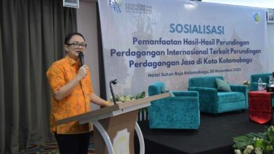 Wamendag Jerry Sambuaga Ungkap Soal Perjanjian Perdagangan Internasional di Kotamobagu
