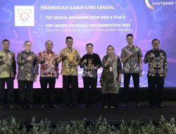 Bupati Dico Ganinduto Raih Penghargaan Top Leader On Digital Implementation 2023