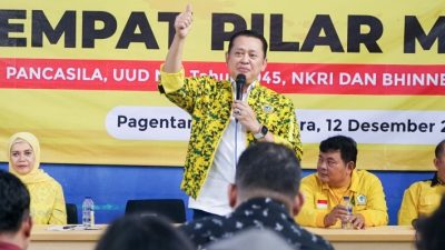 Bamsoet Ajak Kader Partai Golkar Kerja Keras Menangkan Pemilu 2024