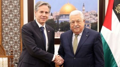 Temui Presiden Palestina, Menlu AS Antony Blinken Kutuk Serangan Israel di Tepi Barat