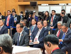 Menko Airlangga Saksikan Penandatanganan Dokumen Perjanjian 3 Proyek Prioritas di KTT AZEC