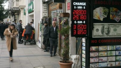 Tertinggi! Inflasi Turkiye Hampir Tembus 65 Persen Pada Desember 2023