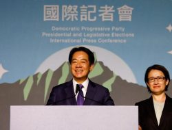 Partai Demokrat Menang Lagi di Taiwan, Beijing Terpukul