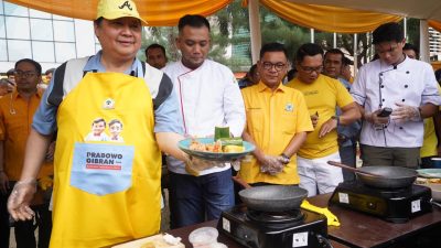 Airlangga Hartarto: Lewat IIPG, Partai Golkar Sudah Bagikan 150 Ribu Makan Siang Gratis