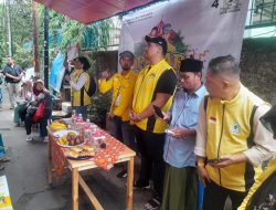 Caleg Partai Golkar, Widi Mulyadi dan Dito Ariotedjo Gelar Sosialisasi dan Pasar Rakyat di Rawamangun