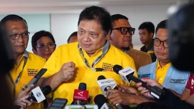 Airlangga Hartarto Bela Prabowo Soal Kinerja Menteri Pertahanan Usai Debat Capres
