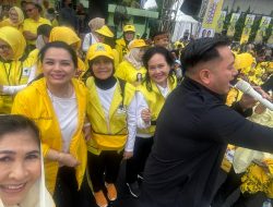 Tini Kartini Ikut Senam Geulis Gemoy Partai Golkar di Kota Bandung: Seru! Beri Energi Positif
