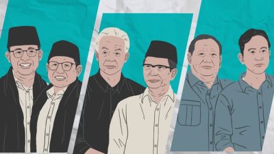 Peta Kekuatan di Jawa LSI Denny JA: Prabowo Unggul di Jabar-Jatim, Ganjar di Jateng