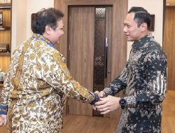 AHY Sowan ke Menko Airlangga, Minta Arahan Tugas Kementerian