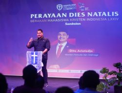 Menpora Dito Ariotedjo Minta GMKI Berinovasi Bikin Program Menarik Untuk Anak Muda