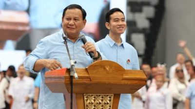 Survei Terbaru LSI Denny JA Tembus 53,5 Persen, Prabowo-Gibran Bisa Menang Sekali Putaran