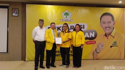 Partai Golkar NTT Deklarasikan Jonas Salean Maju Jadi Cawalkot Kupang 2024-2029