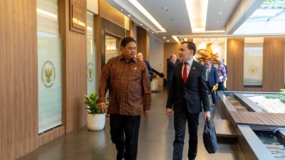 Menko Airlangga Bertemu Menteri Ekonomi Finlandia, Bahas Kerjasama Bidang Teknologi