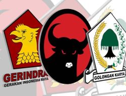 Pemilu 2024 Vs 2019: PDIP Anjlok 6,16 Persen, Partai Golkar Meroket 34,7 Persen