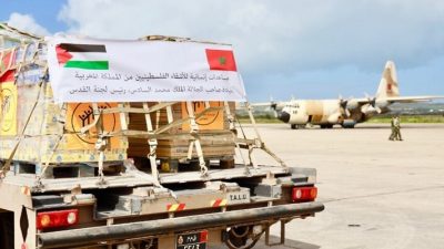Maroko Kirim 40 Ton Bahan Pokok ke Gaza dan Al Quds