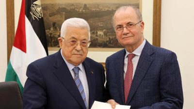 Presiden Mahmoud Abbas Tunjuk Mohammed Mustafa Jadi PM Baru Palestina