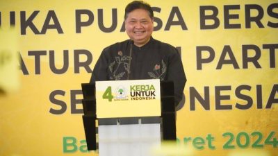 Airlangga Hartarto Banggakan Dinasti Politik di Bukber Partai Golkar, Kahar Muzakir Jadi Contohnya