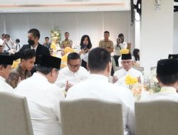 Acara Buka Puasa Bersama dan Peringatan Nuzulul Quran DPP Partai Golkar Dihadiri Prabowo dan Gibran