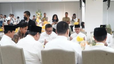 Acara Buka Puasa Bersama dan Peringatan Nuzulul Quran DPP Partai Golkar Dihadiri Prabowo dan Gibran